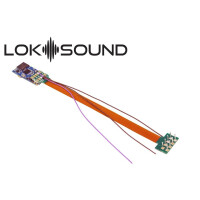 ESU 58810 LokSound 5 micro DCC/MM/SX/M4 "blank decoder", 8-pin NEM652, with Speaker 11x15mm, gauge: N, TT, H0