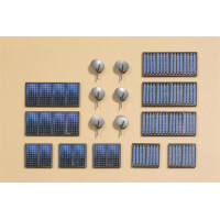 Auhagen 41651 Sat.-Anlagen, Solarkollektoren, H0