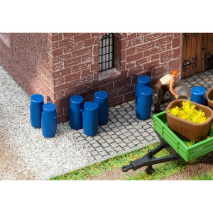Faller 180970 9 Plastikfässer, H0