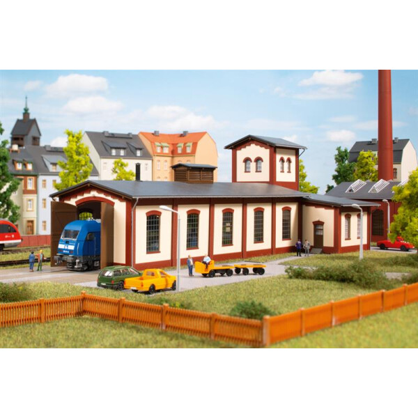 Auhagen 13345 Lokschuppen einständig, TT
