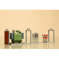 Auhagen 41652 Transformers and accessories, H0
