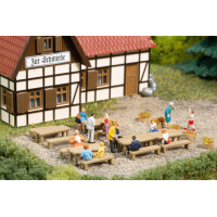 Auhagen 44650 Benches, tables, N