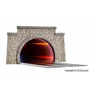 Viessmann 5097 Straßentunnel, klassisch, mit LED...