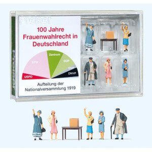 Preiser 13402 100 Jahre Frauenwahlrecht in Deutschland, H0