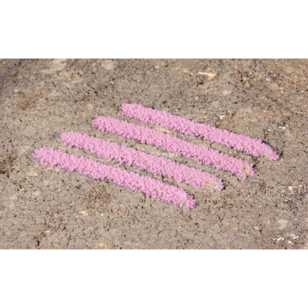 Heki 1826 10 Grasstreifen Lavendel, 100 mm lang, 6 mm hoch