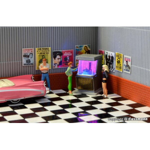 Viessmann 1511 Jukebox mit LED-Beleuchtung, H0