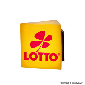 Viessmann 1374 Reklameschild LOTTO mit LED-Beleuchtung, H0
