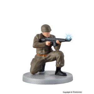 Viessmann 1531 Soldat, kniend mit Gewehr und...