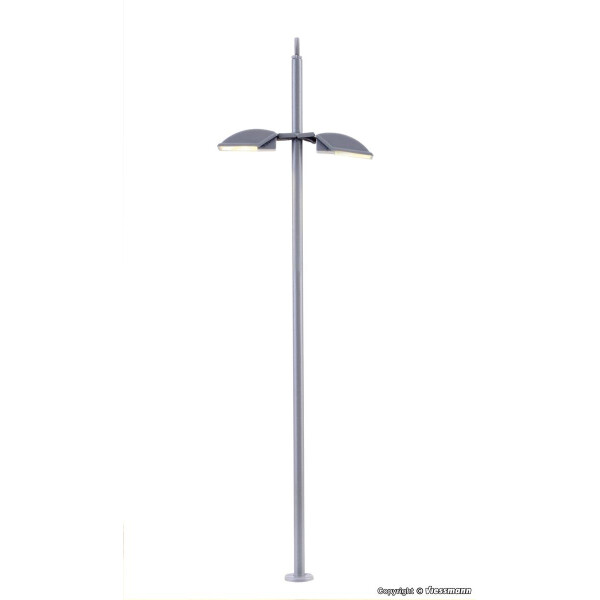 Viessmann 6034 City light modern, double, 2 LEDs White, H0