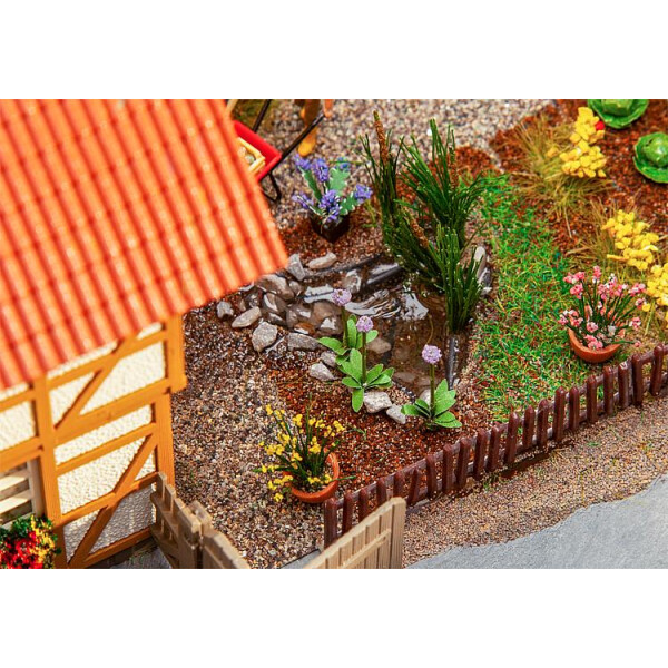 Faller 180973 7 Gartenteiche, H0