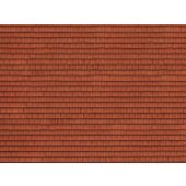Noch 56670 3D Cardboard Sheet "Roof Tile", red,...