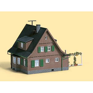 Auhagen 12259 Holzhaus Erika, H0/TT