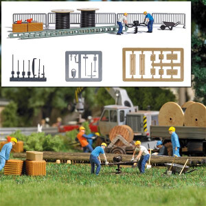 Busch 7834 Action-Set: Erdbohrer, H0