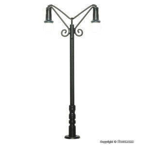 Viessmann 6015 Nostalgische Leuchte, zweiflammig, LED...