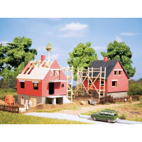 Auhagen 12215 2 houses under construction, H0/TT