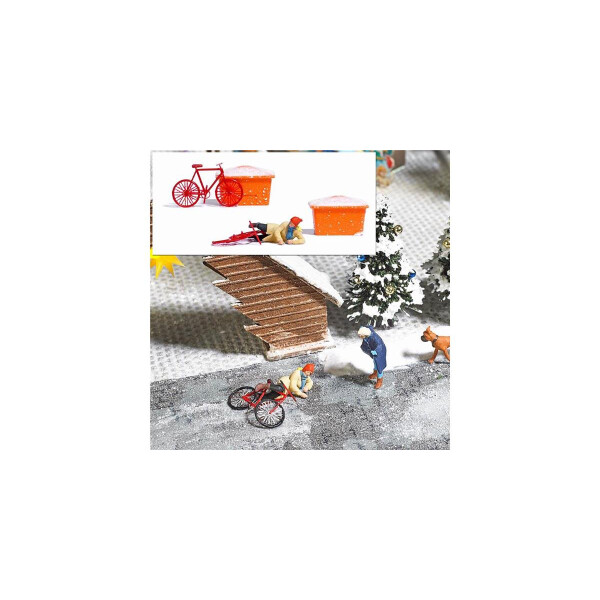 Busch 7856 Action Set: Ausgerutscht!, H0