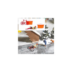Busch 7856 Action Set: Ausgerutscht!, H0