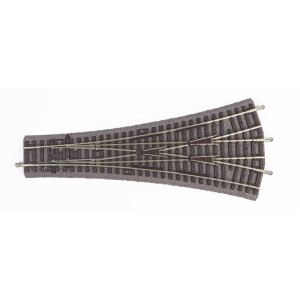 Piko 55425 3-Wege Weiche W3 mit Bettung, H0