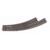 Piko 55427 Bogenweiche, links BWL-R3 mit Bettung, H0