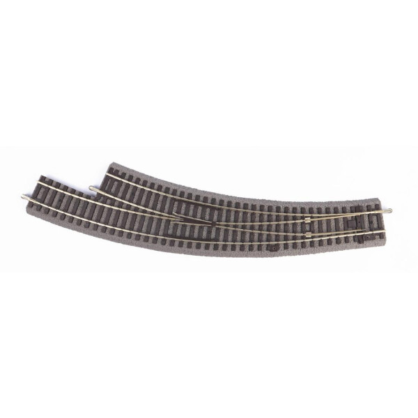 Piko 55428 Bogenweiche, rechts BWL-R3 mit Bettung, H0