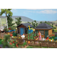 Busch 1617 Gartenlauben Set 2, H0