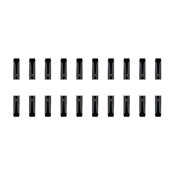 Busch 12369 Isolier-Schienenverbinder, H0f