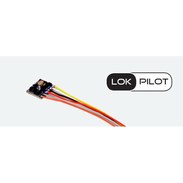 ESU 59110 LokPilot 5 FX micro DCC/MM/SX, 8-pin NEM652, Spurweite N, TT