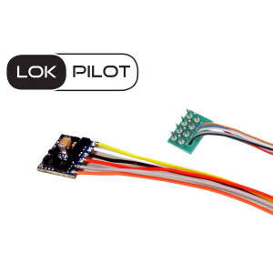 ESU 59820 LokPilot 5 micro DCC, 8-pin NEM652, Spurweite...