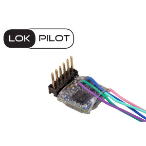 ESU 59857 LokPilot 5 micro DCC, 6-pin Direkt gewinkelt,...