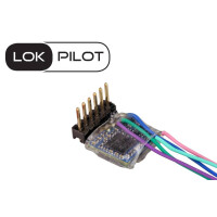 ESU 59857 LokPilot 5 micro DCC, 6-pin Direkt gewinkelt, Spurweite N, TT