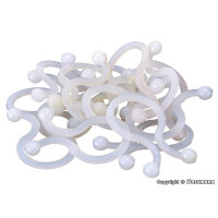 Viessmann 6889 Omega Clips, 20 Stück