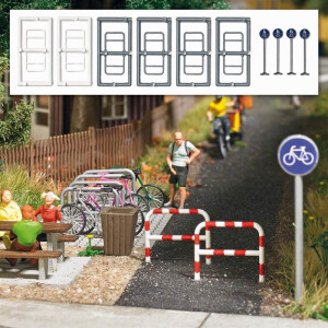 Busch 7095 Bike path accessories, H0