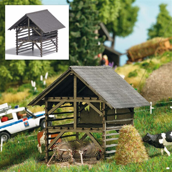 Busch 1383 Hay barn, H0