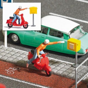 Busch 7886 Action Set: Briefeinwurf, H0