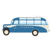 NPE 88055 Borgward Bus B 2000 Touropa, H0