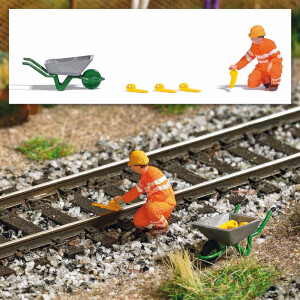 Busch 7819 Action Set: Hemmschuhleger, H0