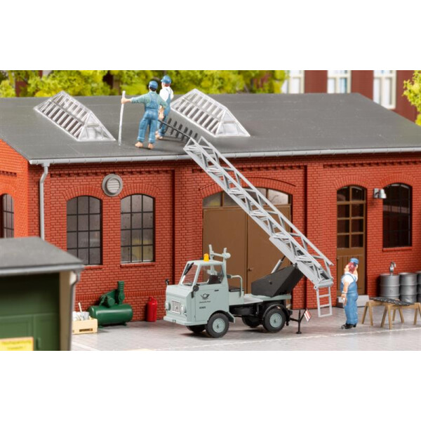 Auhagen 40502 Multicar M22 Drehleiter Post Fernmeldetechnik, H0