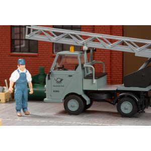 Auhagen 40502 Multicar M22 Drehleiter Post Fernmeldetechnik, H0