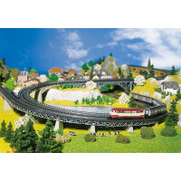 Faller 222542 4 Track beds, curved, N