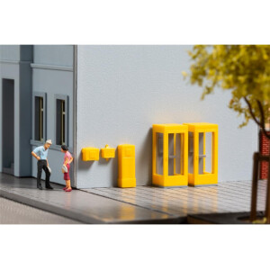 Auhagen 44652 Telefonzellen und Briefkästen, N