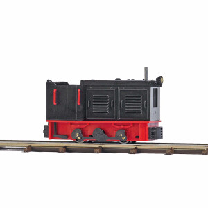 Busch 12126 Diesellok LKM Ns 2f offen mit Licht, H0f