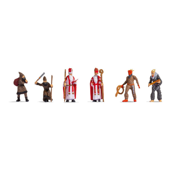 Noch 15929 Nikolaus mit Knecht Ruprecht, H0
