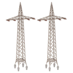 Faller 120377 2 Railway electricity pylons, H0
