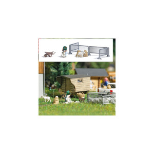 Busch 7933 Sheep shearing, H0