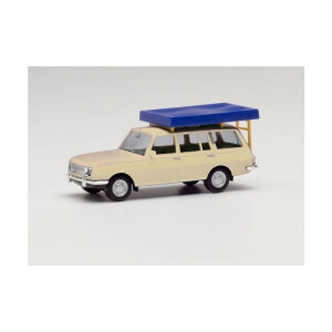 Herpa 420549-002 Wartburg 353 `66 Tourist mit Dachzelt...