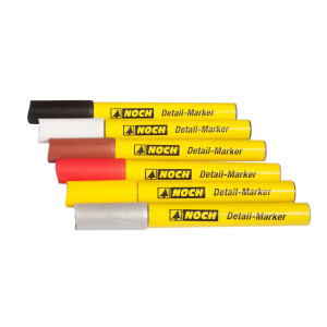 Noch 61155 Detail Markers, 6 pieces