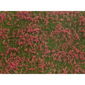 Noch 07257 Groundcover Foliage, Meadow red, 12 x 18 cm