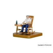 Viessmann 1560 Man in rocking chair, moving, H0