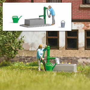 Busch 7975 Action-Set: Wasser marsch!, H0