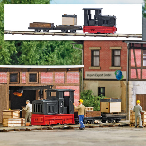 Busch 12016 Feldbahn Start-Set »Gütertransport«, H0f